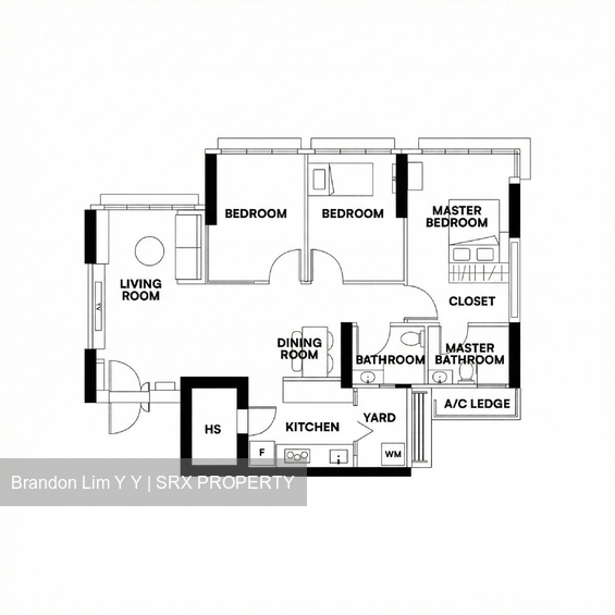 Blk 130A Toa Payoh Crest (Toa Payoh), HDB 4 Rooms #534873361